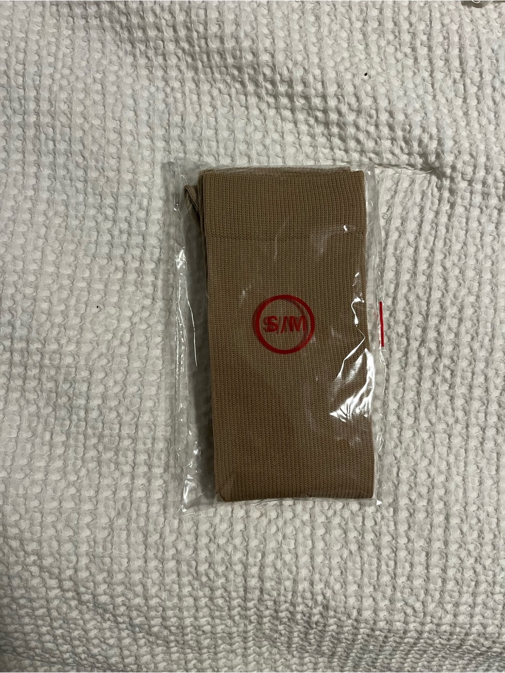 NWT Unisex Nude Compression Socks